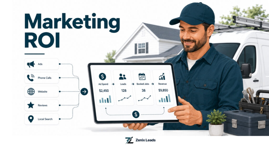 marketing ROI for local service businesses contractor
